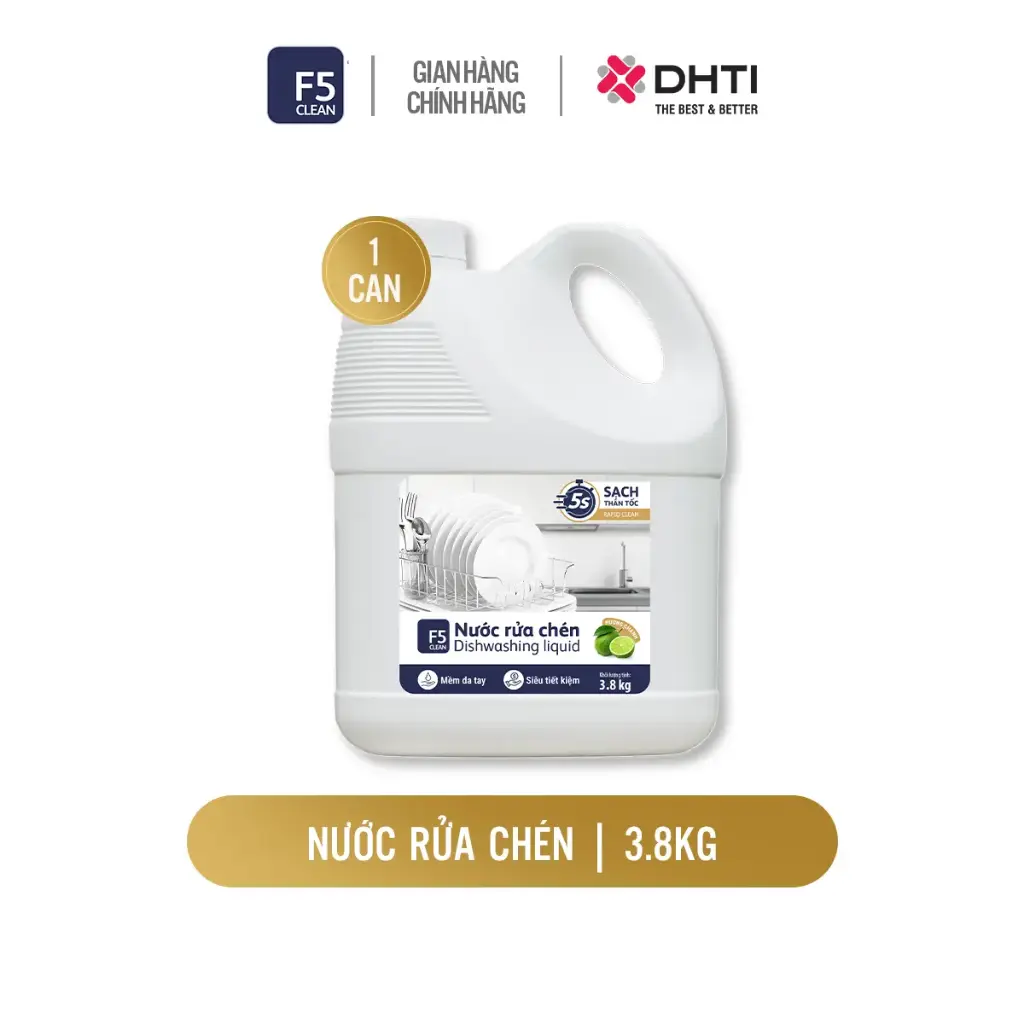Nước rửa chén - 1 Can 3,8kg